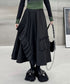 Pleat Ruffle Skirt